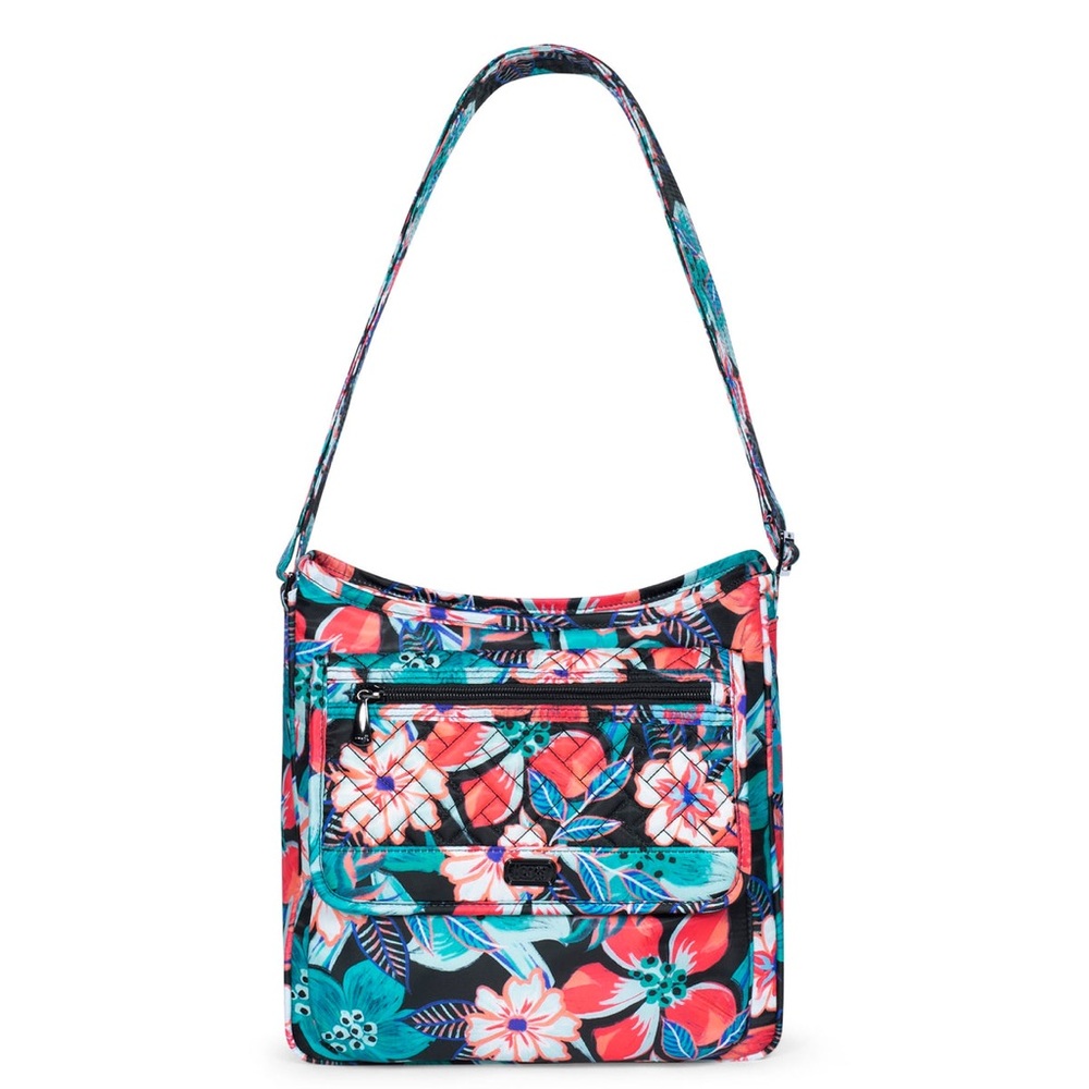 Lug Hopscotch Crossbody Bag RFID Lightweight | Travel Organizer Great Condition